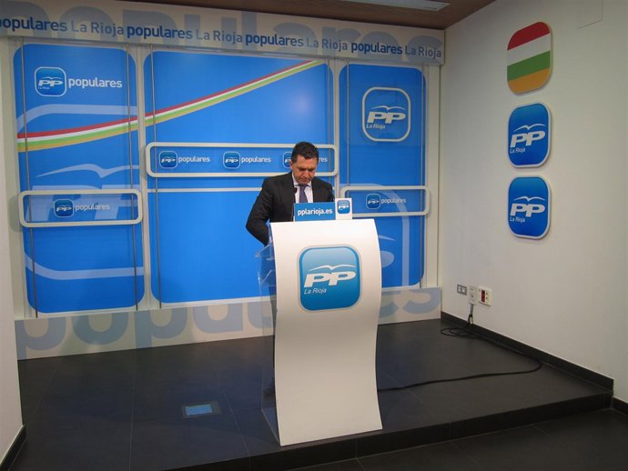 Secretario general del PP en La Rioja, Carlos Cuevas