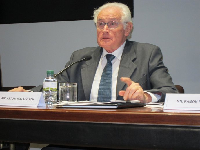 Antoni Matabosch, delegado diocesano de Economía del Arzobispado de Barcelona