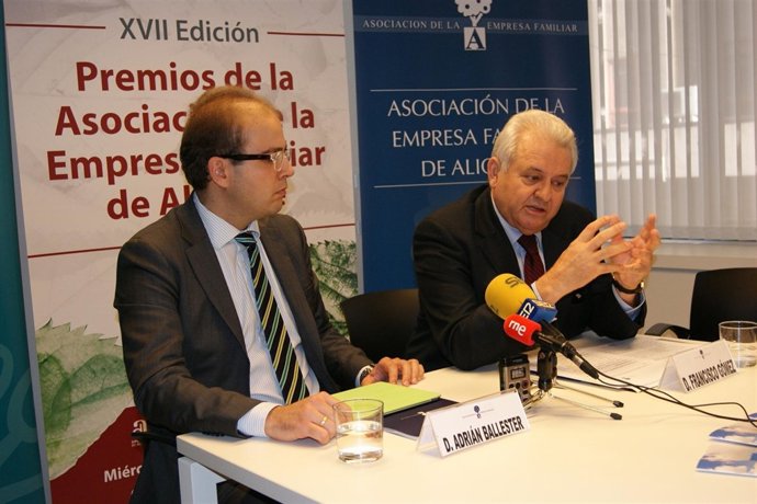 Adrián Ballester (izquierda) y Francisco Gómez (derecha)