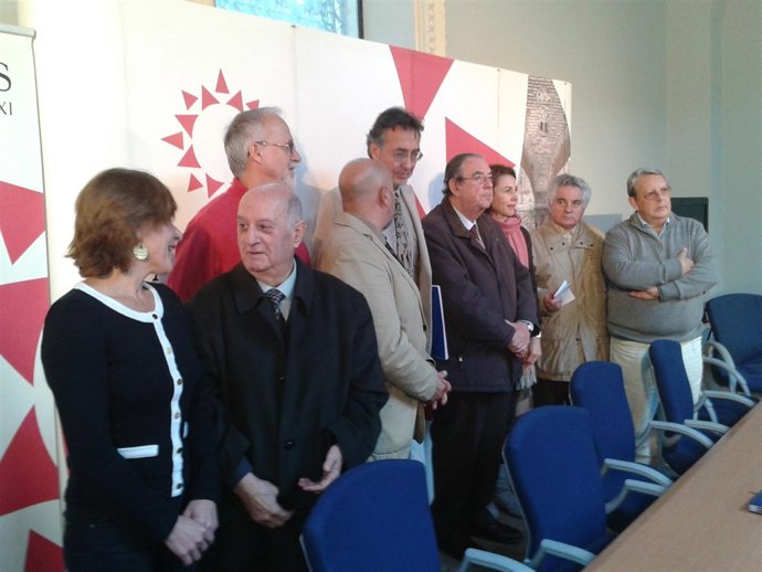 Los miembros de la Fundación Atarazanas.