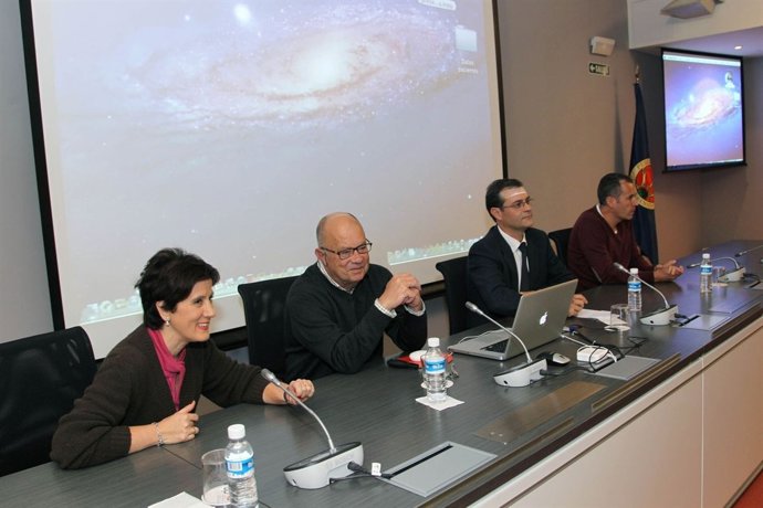 Ana Insausti, Jesús Devesa, José Ramón Alfaro y Mikel Izquierdo.