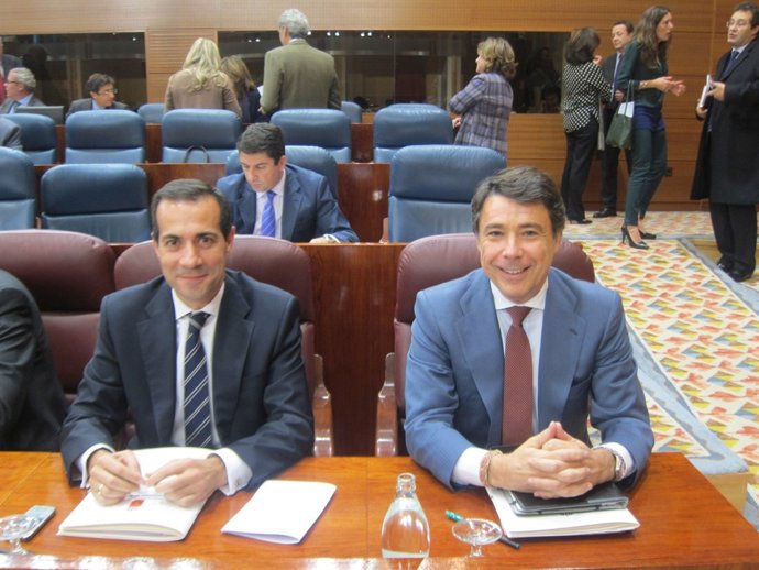 Ignacio González en el Pleno de la Asamblea