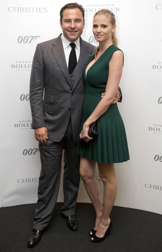 Lara Stone y su marido