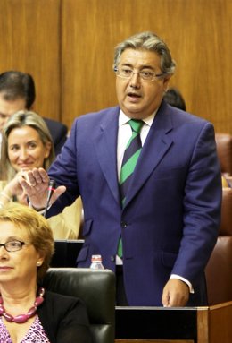 Juan Ignacio Zoido, En El Pleno Del Parlamento