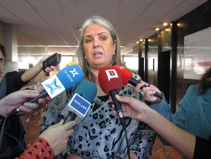 La teniente de alcalde Maite Fandos