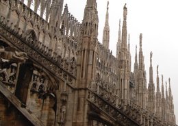 Agujas del Duomo de Milán