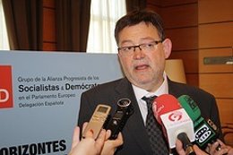 Puig Atiende A Los Medios En La Jornada 'Los Horizontes De La UE'
