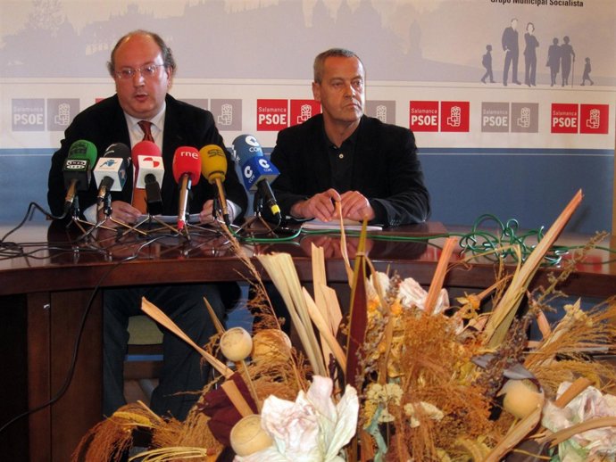 Enrique Cabero (I) y Joaquín Corona (D)