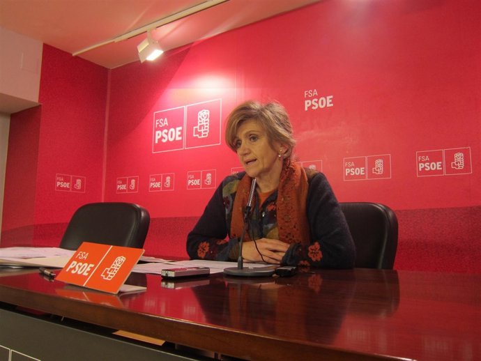María Luisa Carcedo, en rueda de prensa.