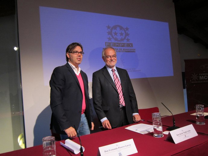 Fernando Pizarro De La Fempex Y Javier Nadal De AEF