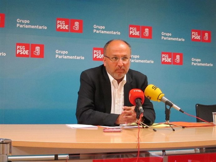 El portavoz parlamentario del PSdeG, Abel Losada