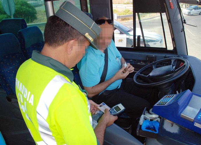 Control alcoholemia transporte escolar