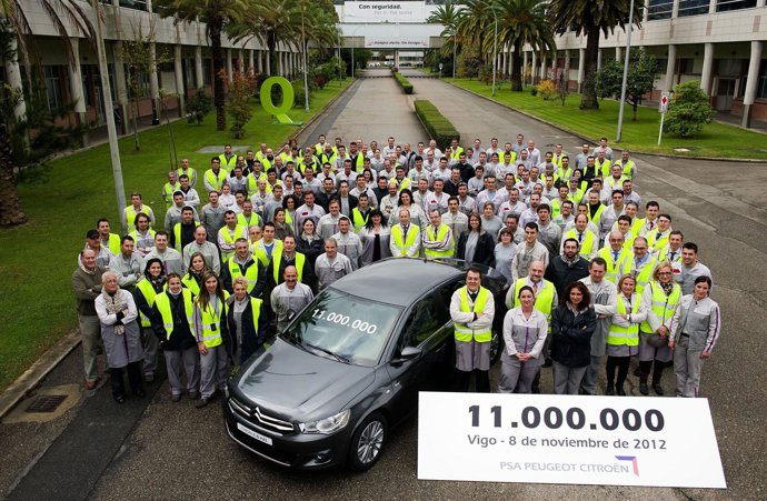 Producción de coches de Citroën