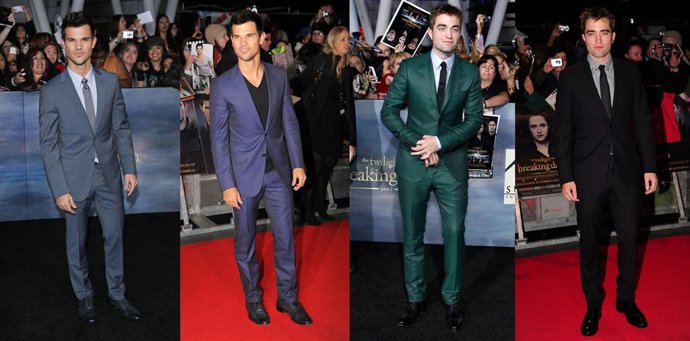 Taylor Launter y Robert Pattinson