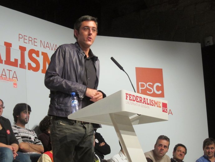 El secretario general del PSOE en el Congreso, Eduardo Madina