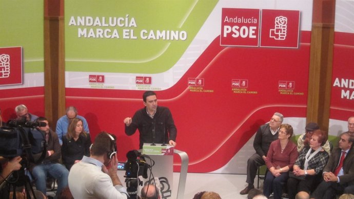 EL vicesecretario general del PSOE-A, Mario Jiménez.