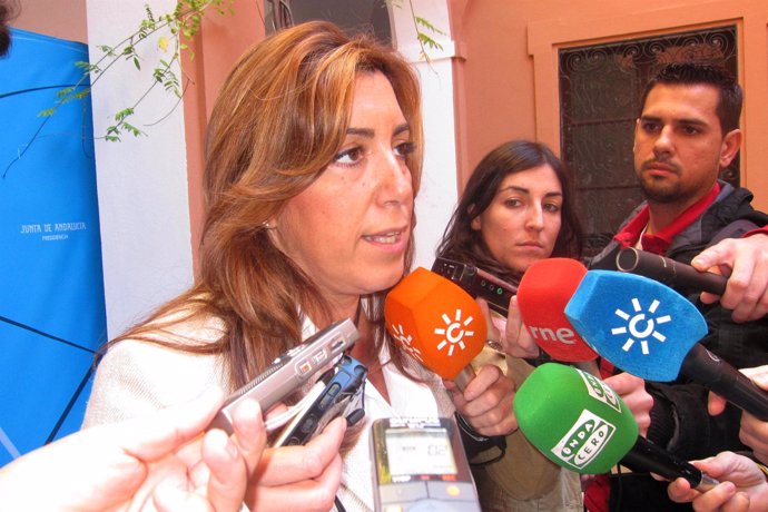 Susana Díaz, este lunes