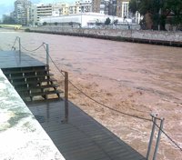 Registradas más de 300 incidencias por las fuertes lluvias en Málaga