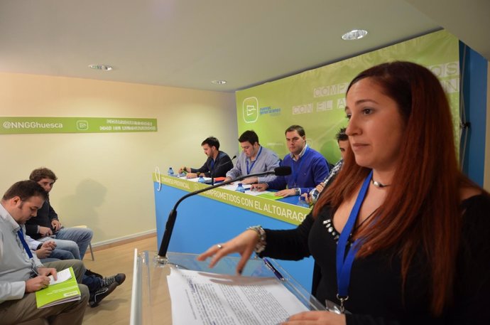 Cristina Medina, nueva presidenta de NNGG de Huesca