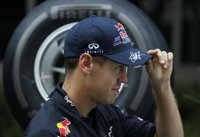 Fórmula/GP Estados Unidos.- Vettel (Red Bull): "Estoy contento por la 'pole' pero nadie ha puntuado aún"