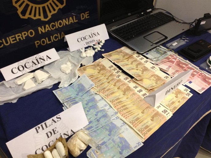 Desarticulada una red de distribución de cocaína en Tafalla.