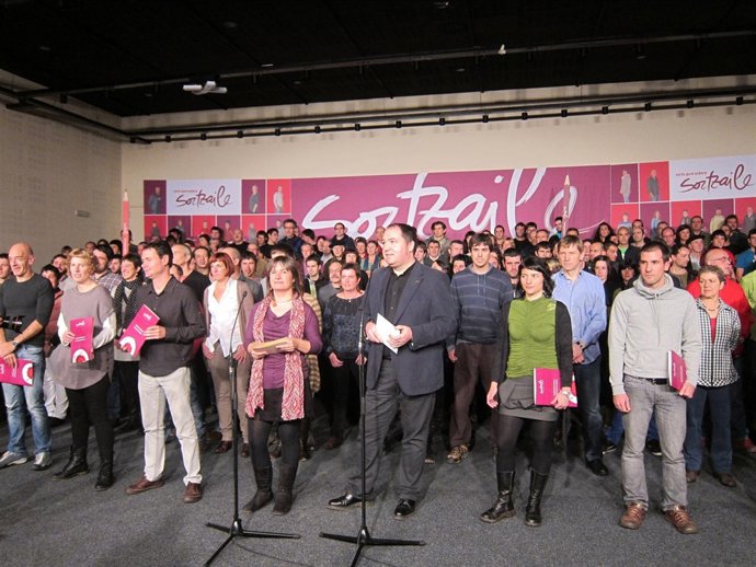 Presentación del proyecto constituyente de Sortu