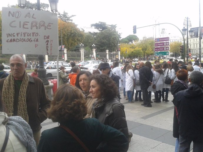 Empleados de la Sanidad madrileña