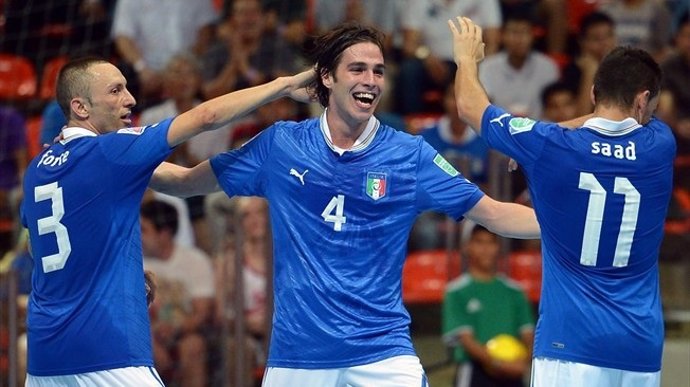 Italia fútbol sala Mundial Tailandia bronce