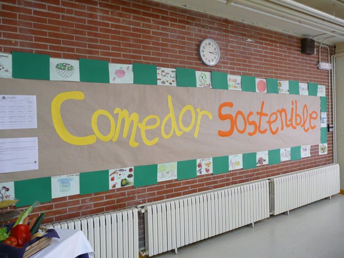 Iniciativa 'Comedor sostenible', del Colegio Juan de Lanuza de Zaragoza