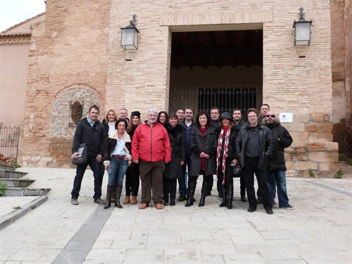 Participantes en el primer 'SocialTrip Teruel'