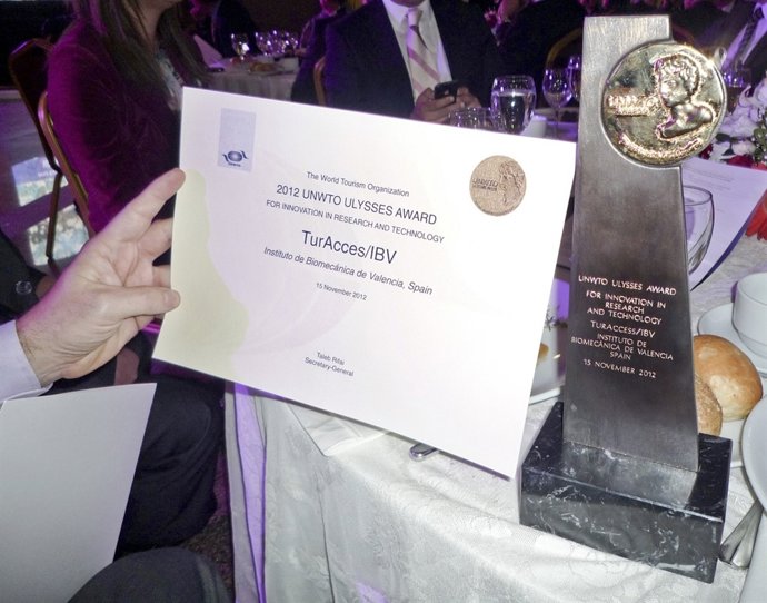 IBV Premiado Por Organización Mundial Turismo De Naciones Unidas