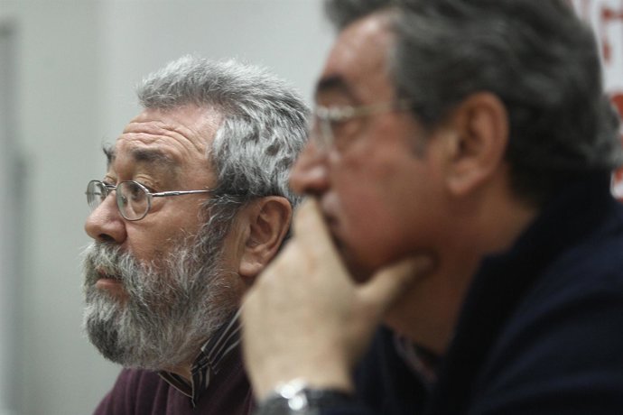 Cándido Méndez y Toni Ferrer