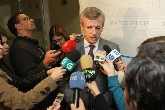 O conselleiro de Presidencia, Administracións Públicas e Xustiza en funcións, Al