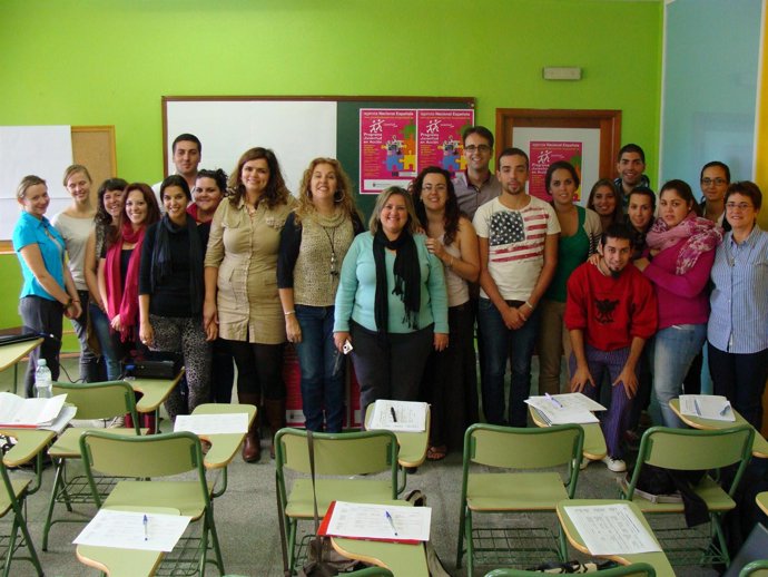Participantes en el curso