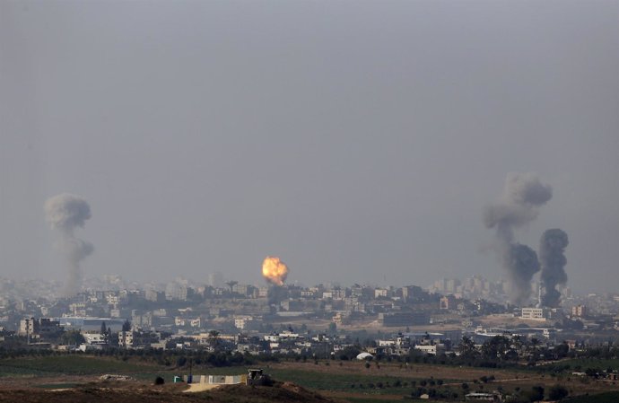 Ataques israelíes sobre Gaza