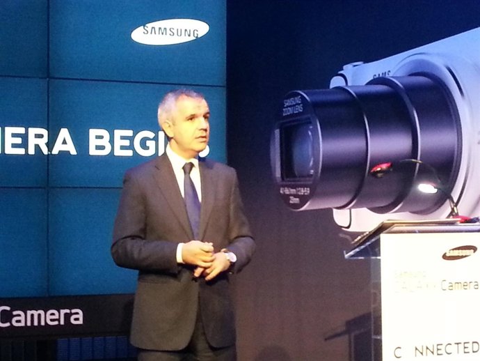 El vicepresidente de Samsung España, Celestino García