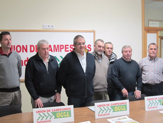 Candidatos de UCCL a la Cámara Agraria de Valladolid