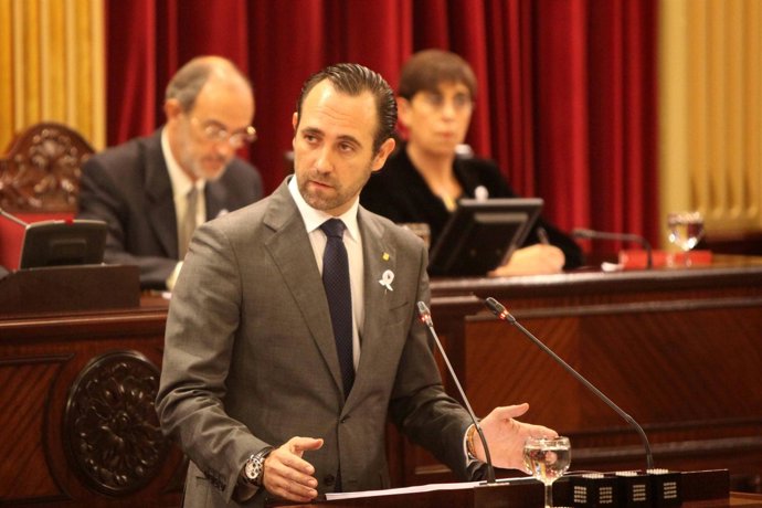 José Ramón Bauzá en el Parlament