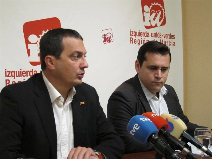 Pujante y Ramos, en la rueda de prensa