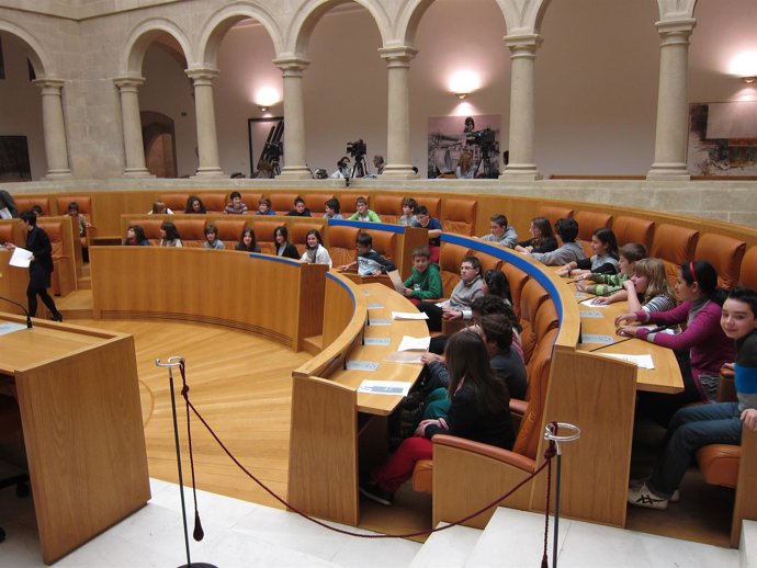 Acto de lectura de la Convención de los Derechos del Niño