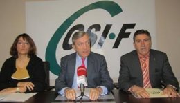 Rueda de CSIF contra los recortes en sanidad