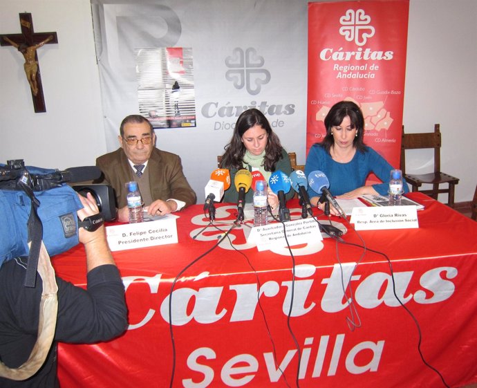 Cáritas Regional de Andalucía presenta la campaña de los sin hogar