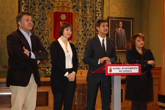 Juan Ávila y concejales