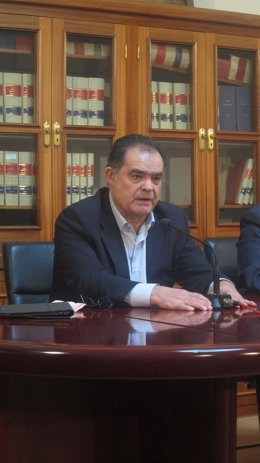 El alcalde de La Palma del Condado, Juan Carlos Lagares.