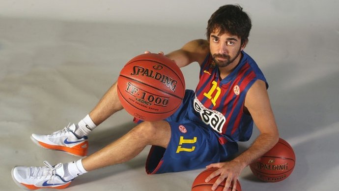 El jugador del FC Barcelona Regal Juan Carlos Navarro