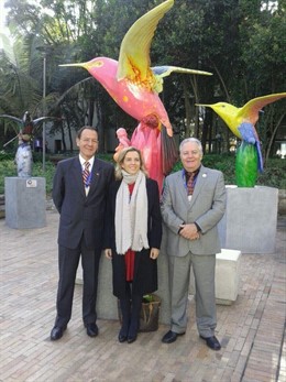 Cámara y Cachá en la cumbre iberoamericana