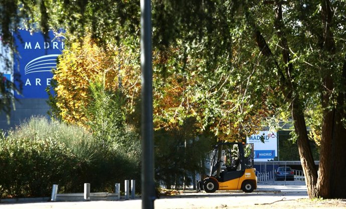 Alrededores del Madrid Arena