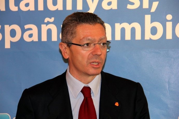 El ministro del Interior, Alberto Ruíz Gallardón