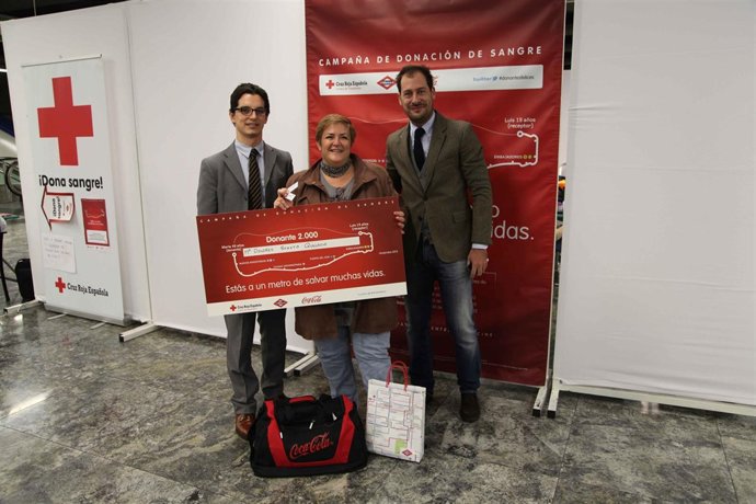 Donante sangre Metro