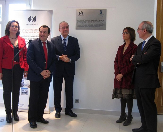 José Luis Ruiz Espejo y Francisco de la Torrre en la incubadora La Virreina